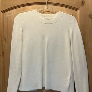 Babaton Cream Women's Crew Neck Sweater Aritzia